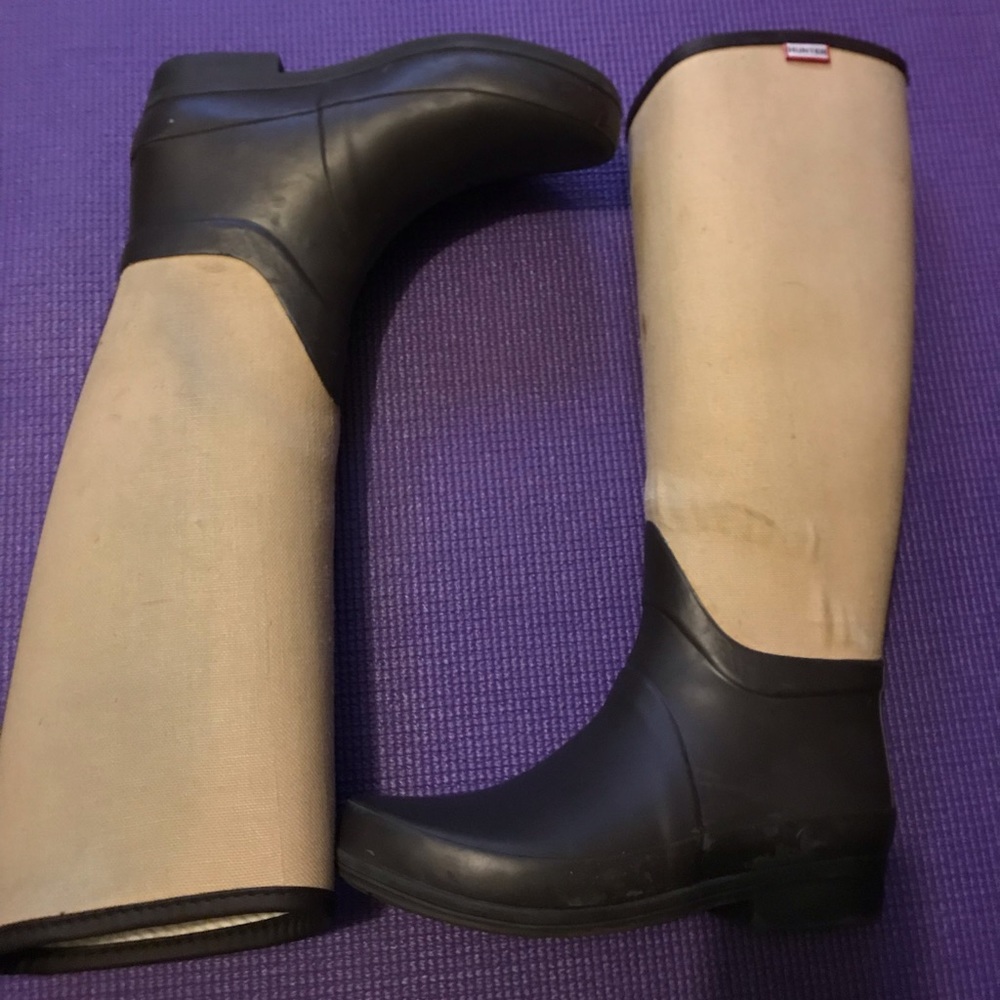 Regent St James Canvas Hunter Rainboots